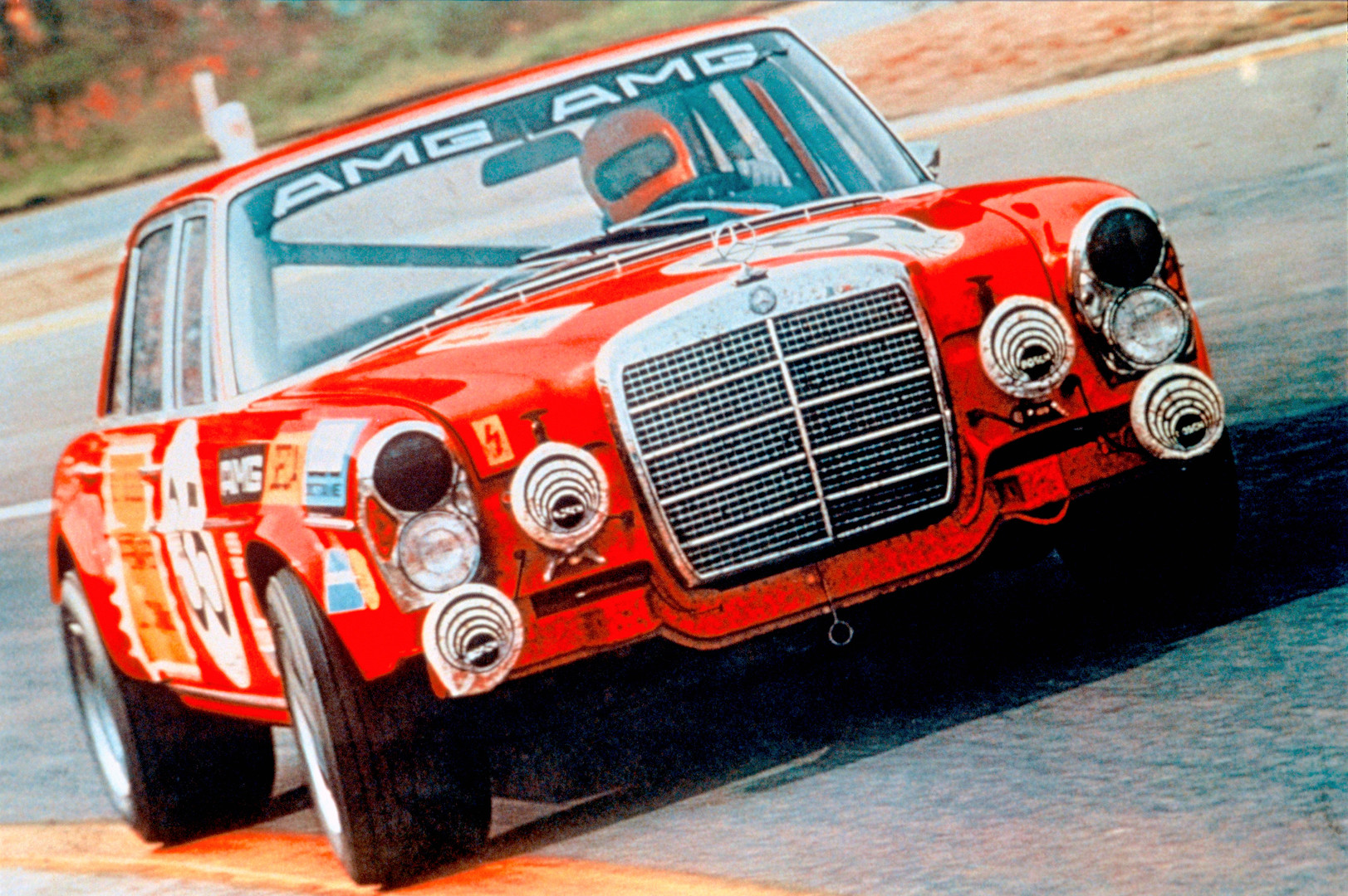 Senzácia na okruhu Spa pred 50 rokmi: víťazstvo AMG vo svojej triede na 24-hodinových pretekoch v roku 1971
