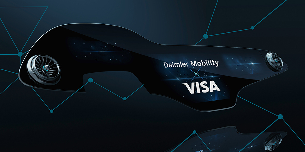 Daimler Mobility a Visa zakladajú globálne technologické partnerstvo na plynulú a komfortnú integráciu elektronického obchodovania do automobilov
