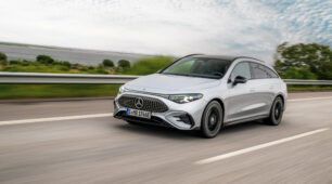 Nová plne elektrická CLA Shooting Brake v showroome MB Panónska