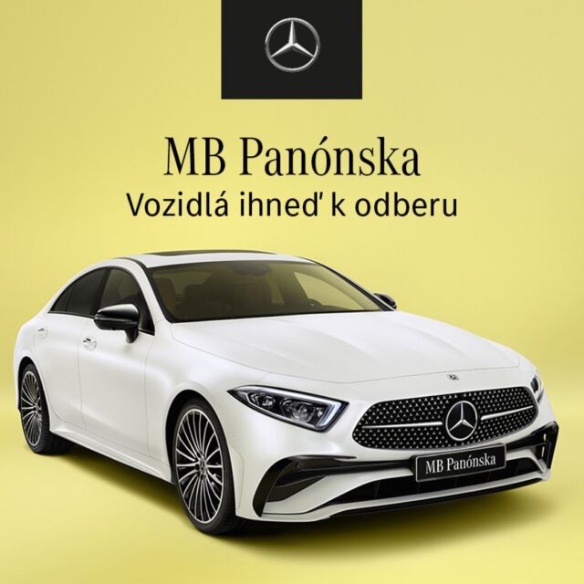 Nezabudnite si pozrieť našu širokú ponuku vozidiel ihneď k odberu a nečakajte na Vaše vysnívané vozidlo. Majte ho ihneď! 
Viac vozidiel si viete prezrieť na www.mercedesbratislava.sk/predaj