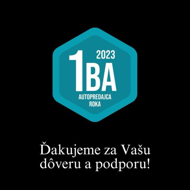🥇Vďaka Vašej podpore a dôvere sme sa stali autopredajcom roka 2023 pre Bratislavský kraj na @autobazar.eu ⭐️ 
V roku 2022 sme obsadili druhé miesto a tak nás tento posun na stupni víťazov nesmierne teší 🥇 gratulujeme všetkým účastníkom 👏🏼