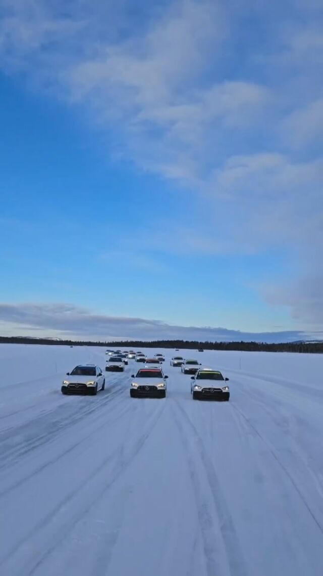 Dobíjanie ľadového severu počas @mercedesbenz Driving Events v spoločnosti našich zákazníkov a @bkp_driving_events ⭐️